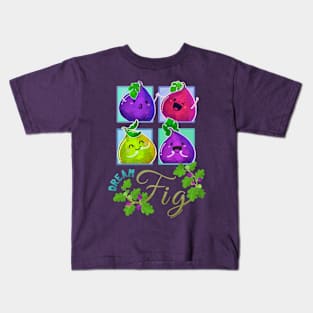 Dream Fig - Punny Garden Kids T-Shirt